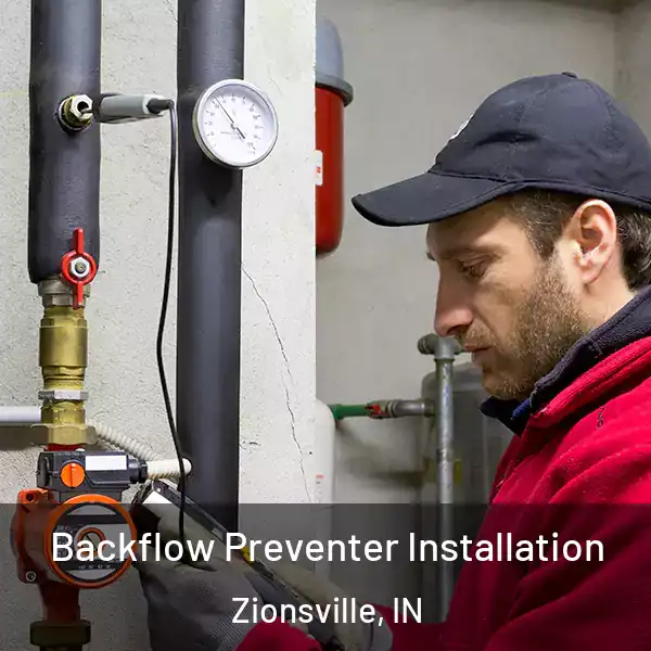  Backflow Preventer Installation Zionsville, IN