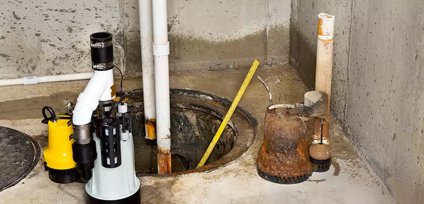 Installing Sump Pump in Finished Basement in Zionsville, IN