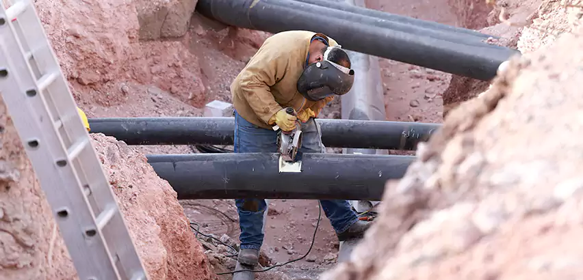 Cast Iron Sewer Pipe Replacement in Zionsville